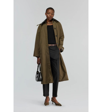 Semicouture Trench Alba groen