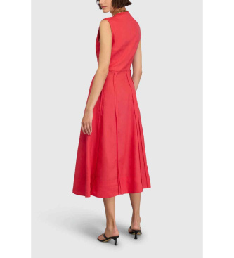 Semicouture Cedar red dress