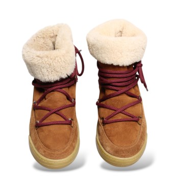 Serafini Bottines en daim Moon ZV marron