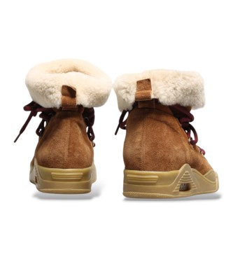 Serafini Bottines en daim Moon ZV marron