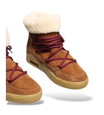 Serafini Bottines en daim Moon ZV marron