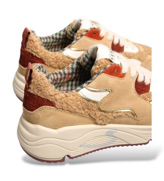 Serafini Sneaker in camoscio Malibu Cuddly Beige