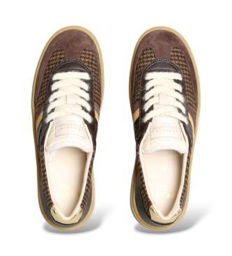 Serafini Zapatillas de ante Court marrón