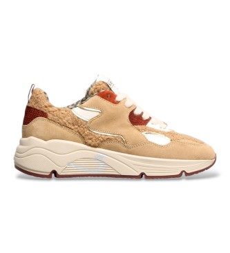 Serafini Sneaker in camoscio Malibu Cuddly Beige
