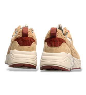 Serafini Sneaker in camoscio Malibu Cuddly Beige
