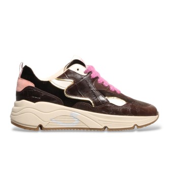 Serafini Sneaker in pelle Malibu multicolor