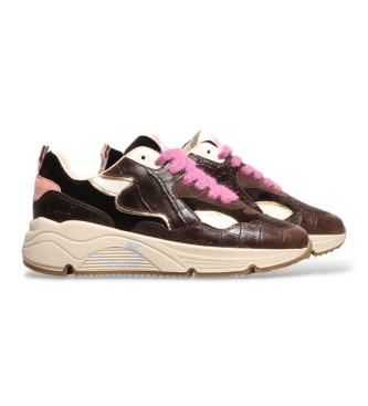 Serafini Sneaker in pelle Malibu multicolor