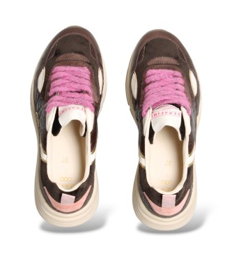 Serafini Sneaker in pelle Malibu multicolor