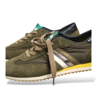 Serafini Chaussures en daim RM60 vert