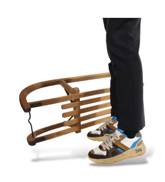 Serafini Sneaker in camoscio Tokyo multicolore