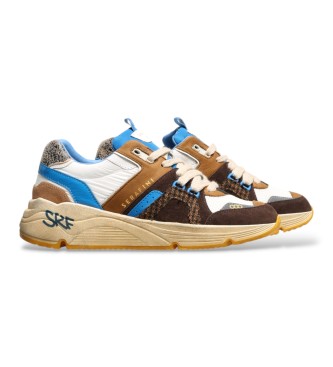 Serafini Sneaker in camoscio Tokyo multicolore