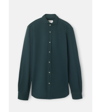 Silbon Sport shirt micropique comfort green