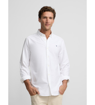 Silbon Camicia sportiva Oxford bianca