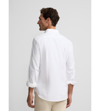 Silbon Camisa oxford desportiva branca