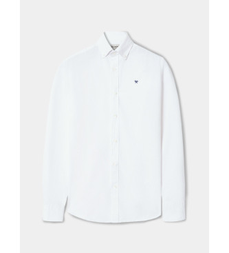 Silbon Camisa oxford desportiva branca