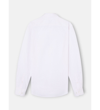 Silbon Sport oxford shirt pink stripes