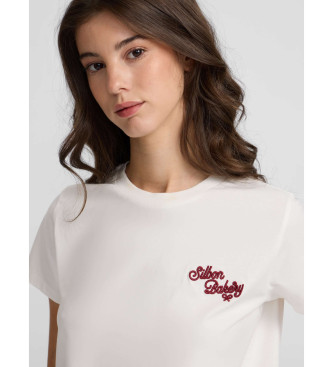 Silbon T-shirt padaria branca