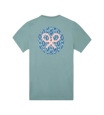 Silbon Grnes T-Shirt mit Diamantkreis