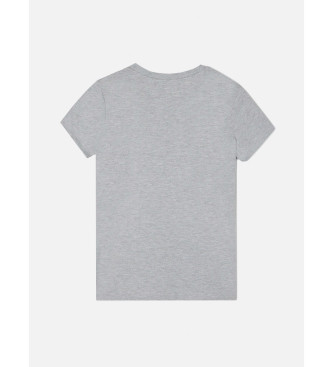 Silbon T-shirt love grey