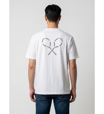 Silbon Majica z belimi napisi Racquets