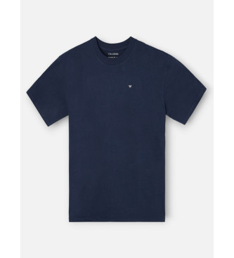 Silbon Relaxed fit sport college navy t-shirt