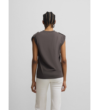 Silbon Roll out have a nice day t-shirt noir