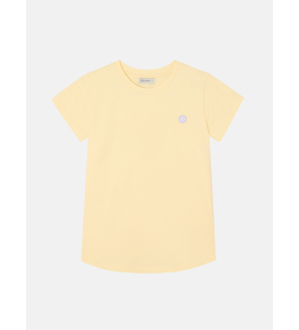 Silbon Yellow smile T-shirt