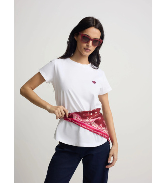 Silbon Majica Smile z belim potiskom