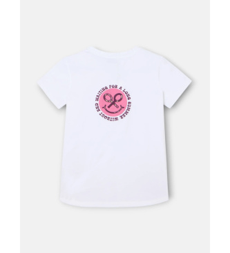 Silbon Majica Smile z belim potiskom