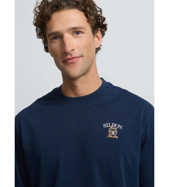 Silbon Specjalny krój koszulki fair play navy
