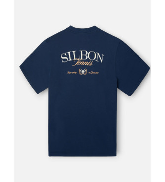 Silbon Specjalny krój koszulki fair play navy