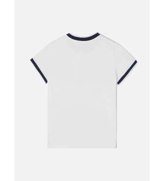 Silbon T-shirt Varsity branca