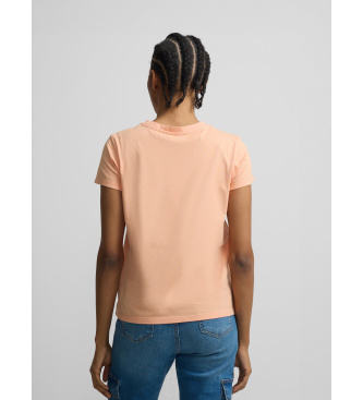 Silbon T-shirt orange classique