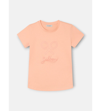 Silbon T-shirt orange classique