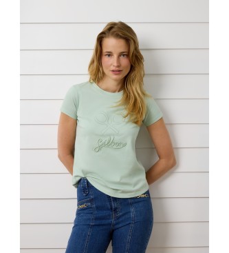 Silbon T-shirt verde clssica