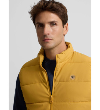 Silbon Classic yellow technical waistcoat