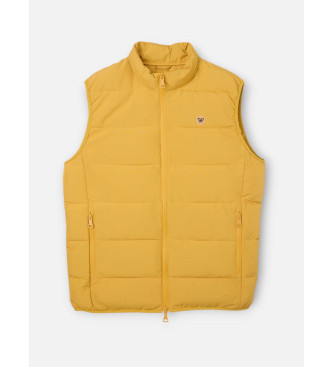 Silbon Classic yellow technical waistcoat