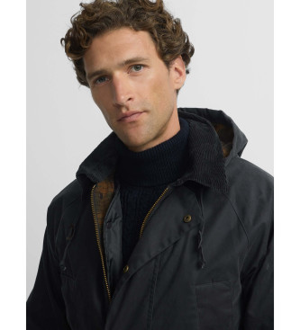 Silbon Chaqueta cl�sica encerada marino