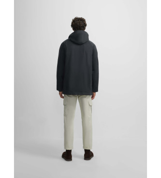 Silbon Chaqueta cl�sica encerada marino