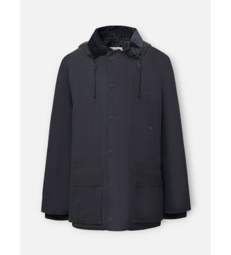 Silbon Chaqueta cl�sica encerada marino