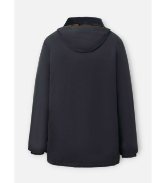 Silbon Chaqueta cl�sica encerada marino