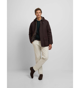 Silbon Classic brown waxed jacket