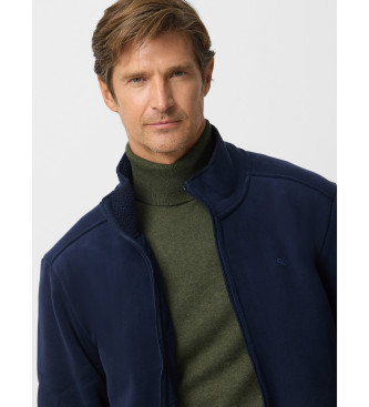 Silbon Classic navy fleece