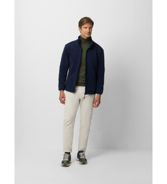 Silbon Classic navy fleece