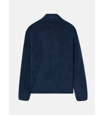 Silbon Classic navy fleece