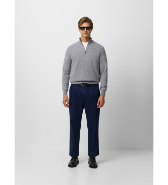 Silbon Trje med halv lynls, gr