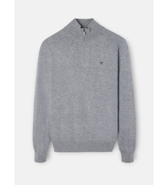 Silbon Trje med halv lynls, gr