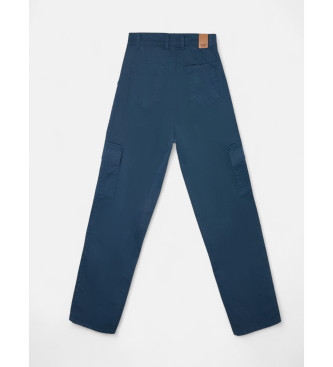 Silbon Navy cargo trousers