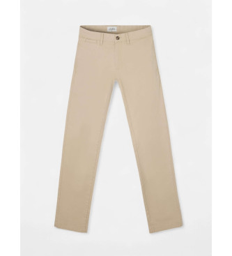 Silbon Beige casual chino byxor