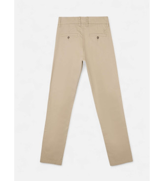 Silbon Beige casual chino byxor